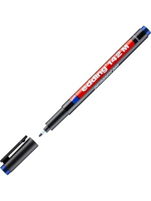 DMR Home 142 M Permanent Kalem - Asetat Kalemi - Mavi - 1 Kalem - Yuvarlak Uç 1 mm