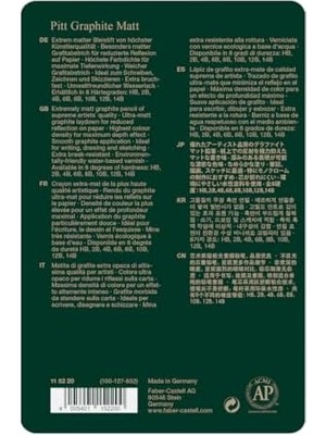 DMR Home Dereceli Kalem Seti, 11 Parça, Ultra Mat Siyah Ton, 14B Kalem, Geçiş Kalemi, Kalemtıraş ve Silgi Ile, Sv Sistemli