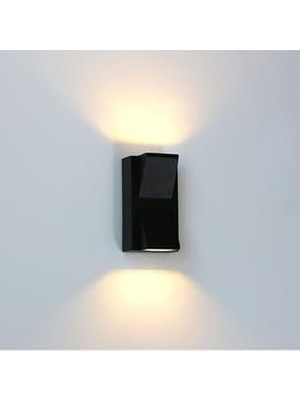 DMR Home Dekoratif Modern LED Aplik 7 Watt Gün Işığı Çift Yönlü Rodos Iç ve Dış Mekan Aplik