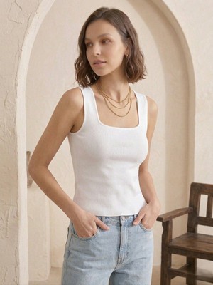 Mila Moja Triko Askılı Bluz