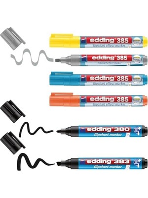 DMR Home 385 Flipchart Markör Seti 6'lı