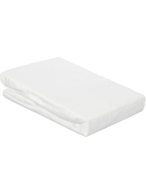 DMR Home Tek Kişilik Lastikli Çarşaf 100X200 cm Ekru