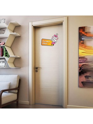 DMR Home Kral Şakir Kızımın Odası Oda Kapısı