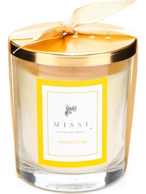 DMR Home Kapaklı Çiçeği Kokulu Vegan Mum (140 Gr)