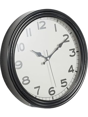 DMR Home 31 cm Sessiz Mekanizmalı Dekoratif Cam Duvar Saati