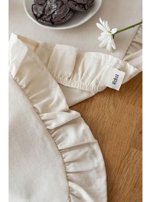 DMR Home | Fırfırlı Runner 40 x 110 cm (Bej)