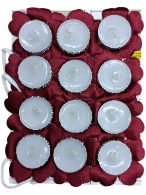 Karakız El Mumu Bordo 12'li Paket