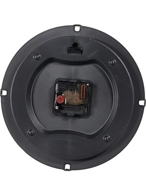 DMR Home 25 cm Dekoratif Plastik Cam Bombeli Mutfak Duvar Saati