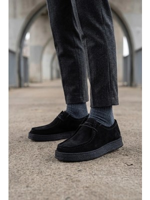 Ayakkabı Fuarı Luciano Bellini 26K-C15002 Rolex Erkek Casual Ayakkabı Siyah