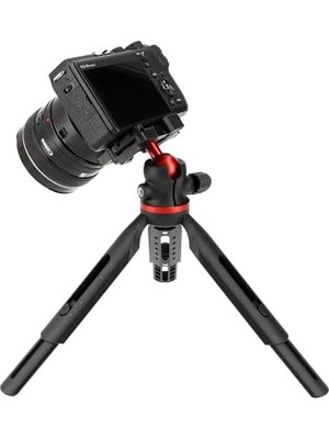 Ozcmax Ayex Kamera ve Akıllı Telefon Için Kompakt, Sağlam, Esnek Masa Tripodu