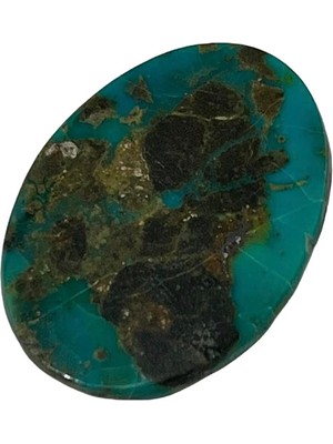 Hasyılmaz Doğal Iran Nişabur Firuze (Turkuaz) Taşı 30,8 Karat - 6,15 Gram T174