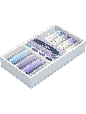 DMR Home Lumina Fosforlu Kalem Lilac, 4'lü Set, Lilac