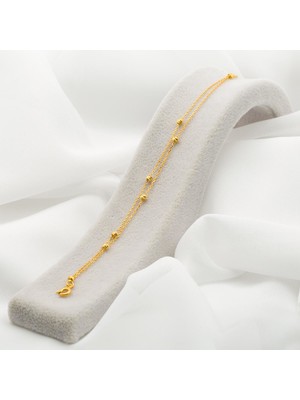 Bilezikci Toplu 22 Ayar Altın Çocuk Bilekliği