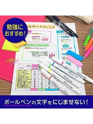 DMR Home Zebra Justfit Fosforlu Kalem 5li Pvc