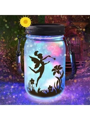 Ozcmax Güneş Enerjili Dekoratif LED Fener / Askılı Bahçe Feneri / Bahçe Dekorasyon Feneri / GT-SL27