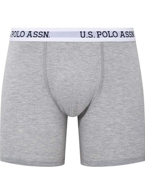 U.s. Polo Assn. Premium Erkek Rahat Terletmez Pamuklu Kutulu Katlanma Yapmaz Uzun Paçalı Boxer