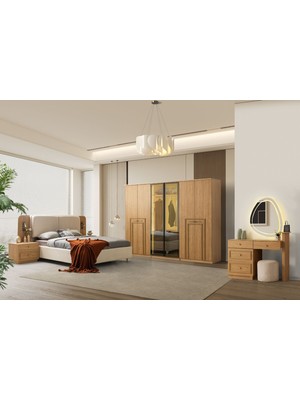 Doressa Katre 6 Kapılı Yatak Odası Takımı