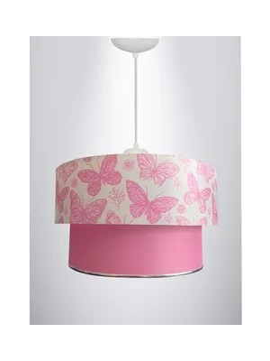 Vivense Evlight Genial Pembe Kelebek Sarkıt Avize