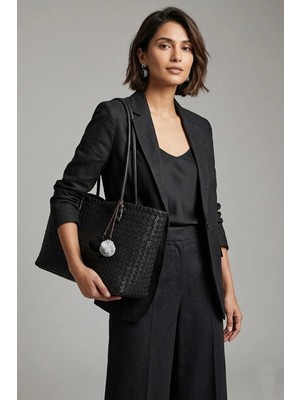 Dsn B37113 Kadın Omuz Çantası Siyah