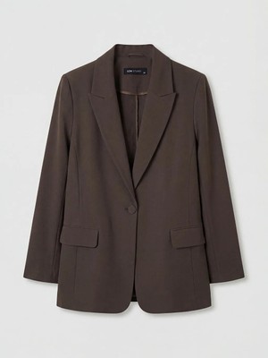 LC Waikiki Lcw Studıo Kahverengi Kadın Blazer Ceket