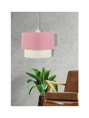 Vivense Evlight Deko Pasta 25'lik Pembe Beyaz Sarkıt Avize