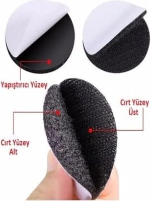 Ozcmax 10 Adet Halı Kilim Minder Nevresim Örtü Kaydırmaz Cırt Bant Seti