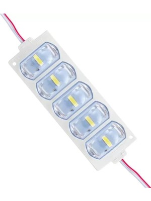 Prativas 12 Volt 4 Watt Soğuk Beyaz 3030 10 x 53.8 mm IP65 260 – 280 Lümen 180 Derece Modül LED