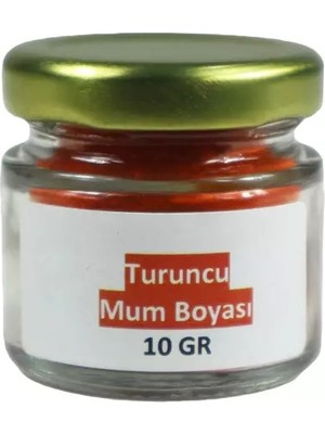 Karakız Mum Boyası Turuncu 10 gr