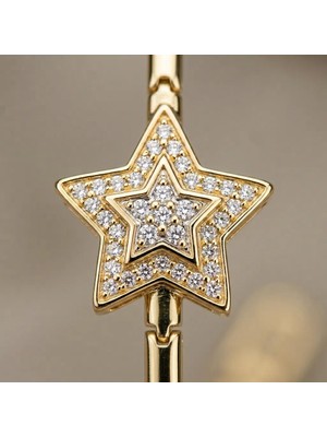 Paun Store Yıldız Bileklik 14 Ayar Altın Kaplama