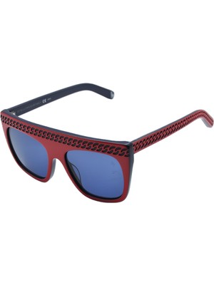 Stella Mccartney SK0002S 47 004 Kırmızı Unısex Çocuk Güneş Gözlüğü