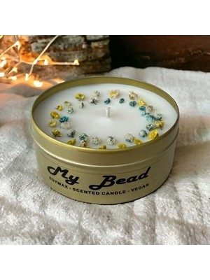 Ozcmax My Bead Beyaz Sabun Kokulu Vegan Mum 180 cc