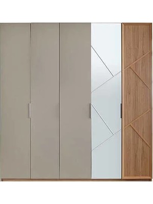 Alfemo Floyd 5 Kapaklı Dolap