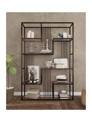 Vivense Marsah Home Deco Kitaplık, Siyah