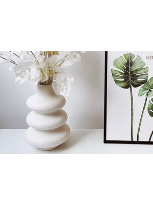 Vivense Iskandinav Makaron Vazo, Krem