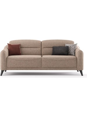 Alfemo Mira  Sandıksız Üçlü Koltuk-Somon