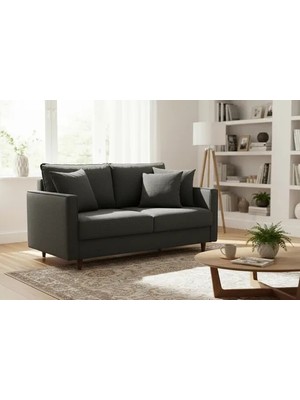 Vivense Eva Serisi Ikili Koltuk, Antrasit