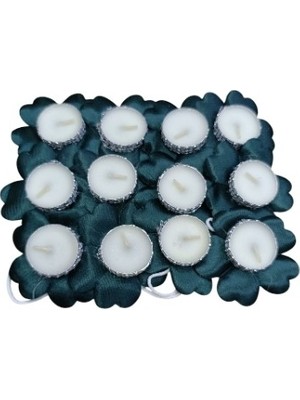 Karakız El Mumu Yeşil 12'li Paket