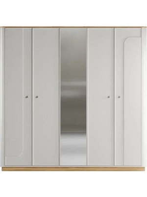 Alfemo Oasis 5 Kapaklı Dolap