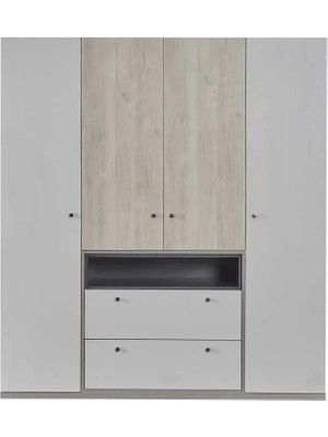 Alfemo Pantone 4 Kapaklı Dolap