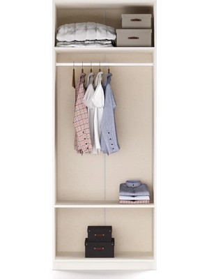 Alfemo Karya 2 Kapaklı Askılı Dolap Gövdesi