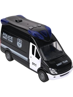 tp Sesli ve Işıklı Polis Minibüsü