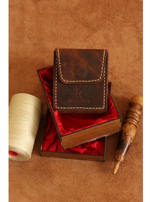 Akronium Leather Hakiki Deri Cüzdan