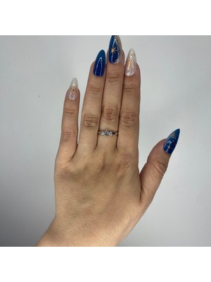 Atlasın Evreni Yüzük Silver - 8 Numara