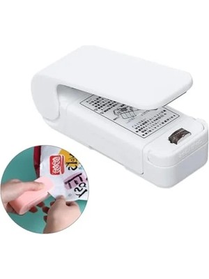 Calperia Mini Taşınabilir Plastik Poşet Isıyla Yapıştırma Kapatma Makinesi