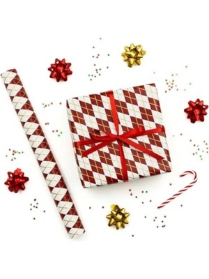 Calperia 70X100 cm Hediye Paketleme Kağıdı 2'li Set | Rulo Gönderim