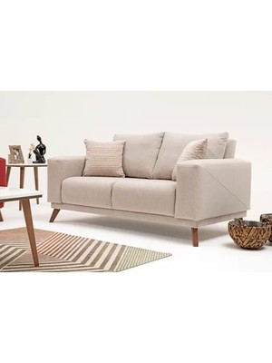 Vivense LEGO Ikili Koltuk, Krem