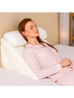 Calperia Çok Amaçlı Viscoelastik Reflü Yastığı, Yıkanabilir Kılıf ile