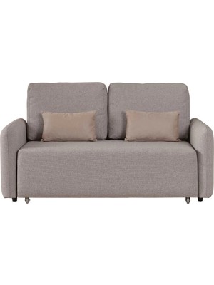 Alfemo Solid Ikili Koltuk-Gri