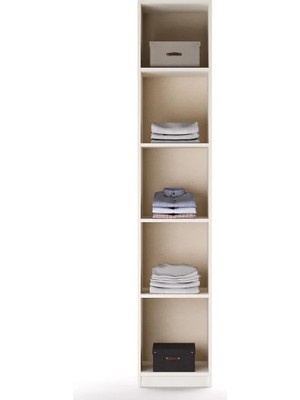 Alfemo Karya 1 Kapaklı Raflı Dolap Gövdesi