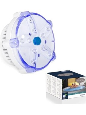 Calperia 7 Renkli Su Geçirmez LED Işık, 9.2 cm